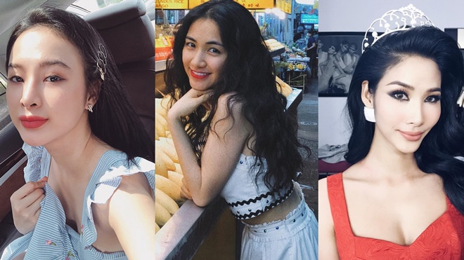 Sành điệu là thế nhưng Angela Phương Trinh, Hòa Minzy vẫn mãi trung thành với mái tóc đen tuyền Ảnh 2