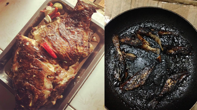 Trào lưu phái mạnh khoe cơm lành, canh ngọt, chị em liên tục 'dính phốt' nấu ăn 'fail toàn tập' Ảnh 2