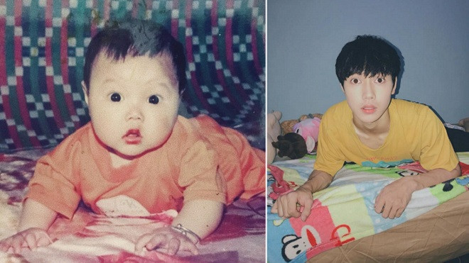 Chàng hot boy tự 'cosplay' ảnh hồi bé của mình chứng minh chân lý: 'Đẹp trai từ nhỏ tới lớn' Ảnh 2