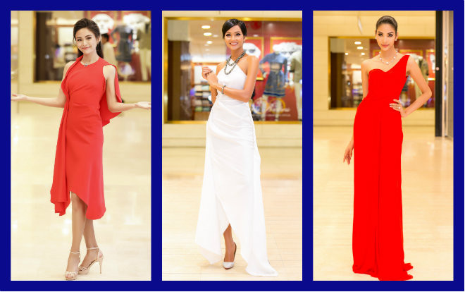 H'Hen Niê diện váy trắng lệch vai quyến rũ, đối lập Hoàng Thùy, Mâu Thủy tại sự kiện Ảnh 2