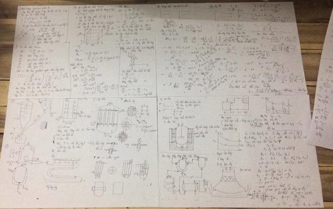 'Phao tự chế' đủ kiểu dáng, mẫu mã của sinh viên mong tránh 'chìm nghỉm' trong kỳ thi sắp tới Ảnh 2