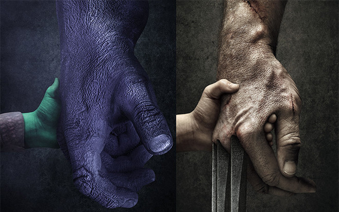 Đạo diễn 'Avengers: Infinity War' thích thú trước poster Thanos - Gamora dựa theo 'Logan' Ảnh 2