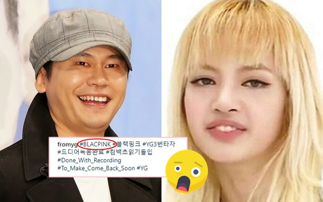 Hớn hở khoe BlackPink đã thu âm xong, mỗi tội ‘bố’ Yang gõ sai cả tên ‘gà’ nhà Ảnh 2