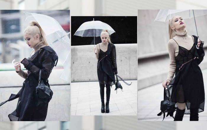 Hết ma mị, Fung La hóa 'thần chết' cực chất trên đường phố Seoul Ảnh 2