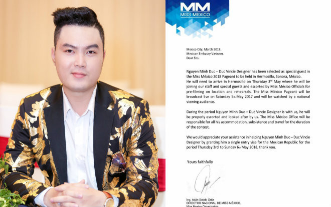 NTK Đức Vincie trở thành nhà thiết kế chính cho dàn người đẹp Hoa hậu Mexico 2018 Ảnh 2