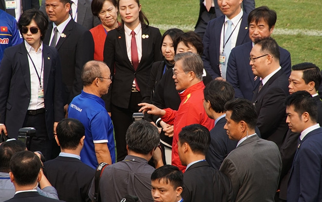Tổng thống Hàn Quốc giao lưu cùng U23 Việt Nam và HLV Park Hang Seo Ảnh 2