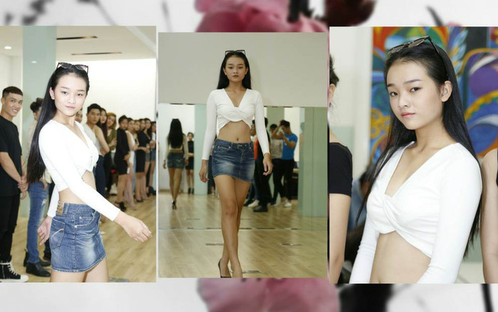 Chân dài 16 tuổi khoe eo 'con kiến' nổi bật giữa dàn thí sinh Siêu mẫu VN tiềm năng Ảnh 2