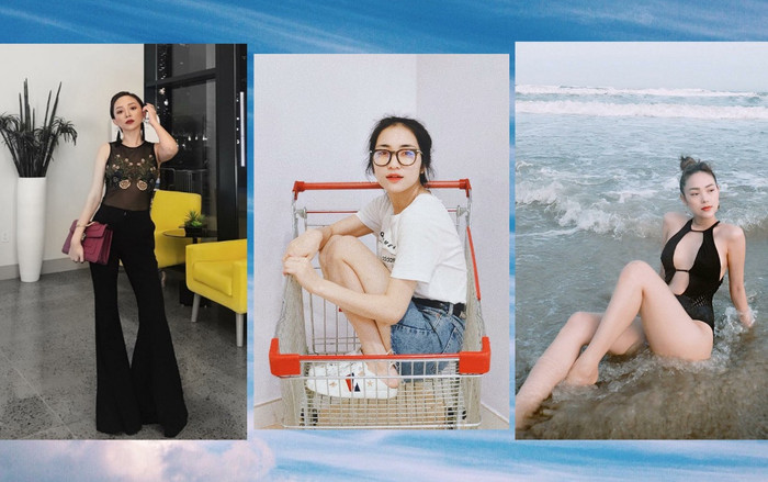 Đẳng cấp chơi sang đích thực là Hòa Minzy, mang giày gần 20 triệu đồng để ngồi vào xe đẩy chụp ảnh Ảnh 2