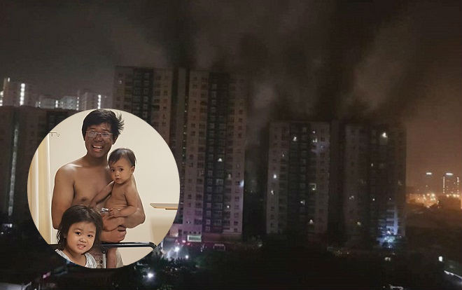 Xúc động trước câu chuyện cả nhà 'vượt qua cõi chết' trong vụ hỏa hoạn ở chung cư Carina Ảnh 2