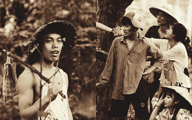 Lạc vào làng Vũ Đại ngày ấy qua bộ ảnh kỷ yếu phong cách 'cái bang ăn mày' chất phát ngất của học sinh Hà Nội Ảnh 2