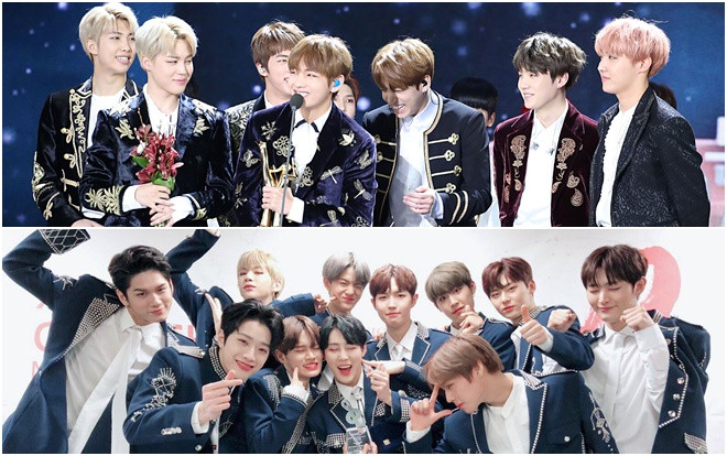 Hậu lùm xùm, Wanna One tuột 'ngôi vương' vào tay BTS trên BXH thương hiệu Ảnh 2