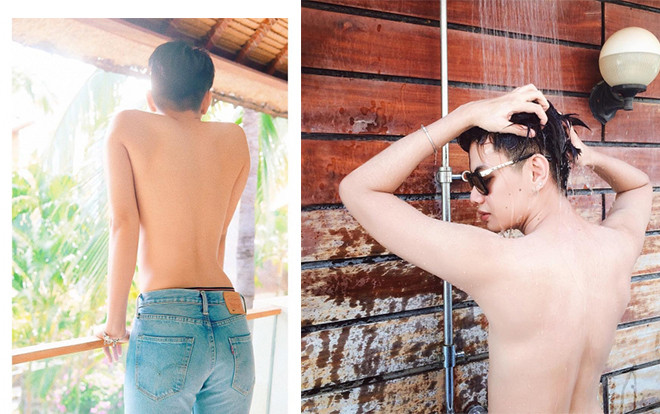 Đào Bá Lộc khoe eo 'con kiến', hoạ mặt Tây như Selena Gomez chỉ với 500k khiến hội chị em ghen tỵ Ảnh 2