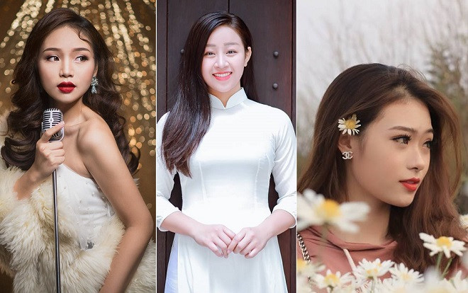 Học viện âm nhạc Quốc gia lại 'nóng' với cuộc thi hoa khôi gồm những nữ sinh xinh đẹp 'điểm 10' Ảnh 2