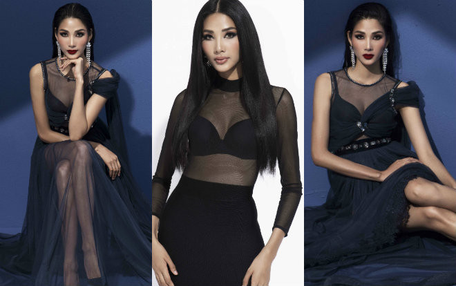 Sau khi tăng 2kg, Á hậu Hoàng Thùy khoe hình thể bốc lửa với đầm voan xuyên thấu Ảnh 2