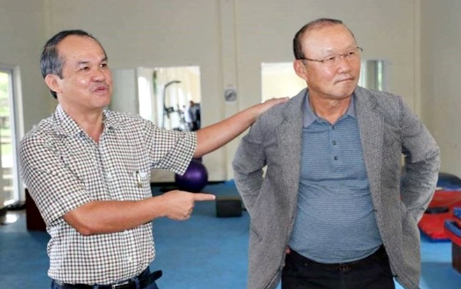 HLV Park Hang Seo lập hai kỳ tích lịch sử: Bao giờ VFF ghi công cho bầu Đức? Ảnh 2