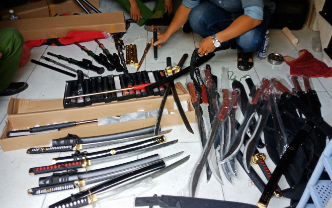 Triệt phá 'kho' hung khí cung cấp cho các giang hồ từ Bắc vào Nam Ảnh 2