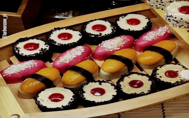 Nhìn xa cứ tưởng sushi, đến nơi mới biết sự thật về món tráng miệng ngon vượt sức tưởng tượng Ảnh 2