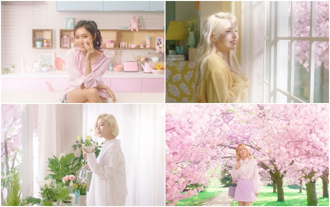 Hậu đại thắng với 8 chiếc cúp, Mamamoo 'bánh bèo hết cỡ' trong MV tặng fan Ảnh 2