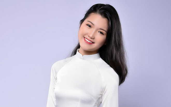 Hoa khôi THPT Nguyễn Bỉnh Khiêm: 'Đừng để khi già mới thấy tiếc những năm tháng rực rỡ' Ảnh 2