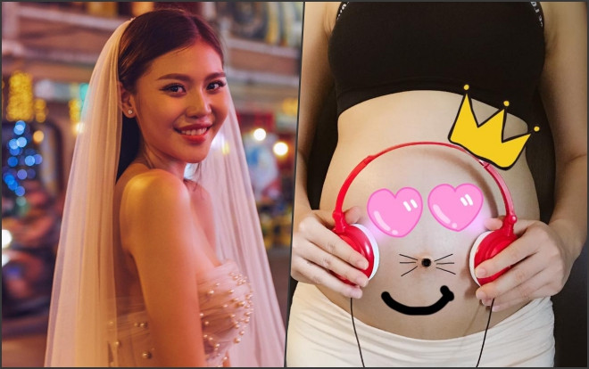 Chúng Huyền Thanh 'khoe' bụng bầu, tiết lộ giới tính con đầu lòng Ảnh 2