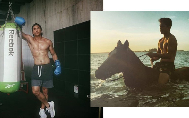 Ngoài khối tài sản kếch xù, hoàng tử Brunei 27 tuổi còn sở hữu body như siêu mẫu nhờ luyện tập hàng ngày Ảnh 2