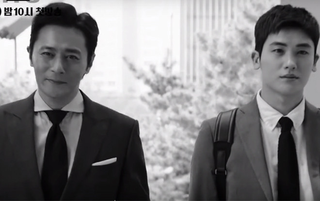 Chỉ 19 giây teaser đầu tiên của ‘Suits’, Jang Dong Gun và Park Hyung Sik đã 'hớp hồn' fan Ảnh 2