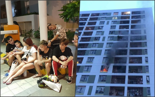 Only C hốt hoảng khi chung cư bất ngờ bốc cháy Ảnh 2