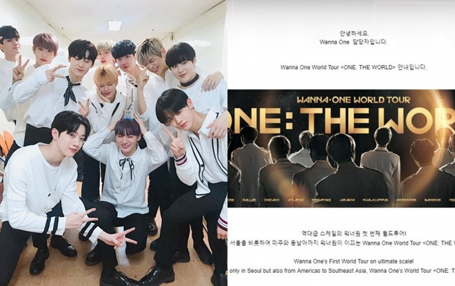 Comeback chưa 'nguội', Wanna One tiếp tục hâm nóng tên tuổi bằng 1 tour thế giới Ảnh 2