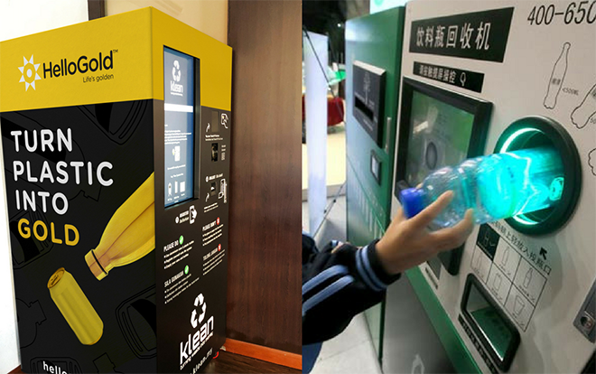 Máy bán hàng tự động cho 'đổi rác lấy vàng' ở Malaysia Ảnh 2