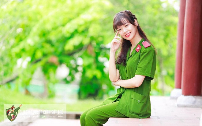 Gặp nữ thủ khoa xinh đẹp 'đốn tin' dân mạng của Học viện Cảnh sát Nhân dân Ảnh 2