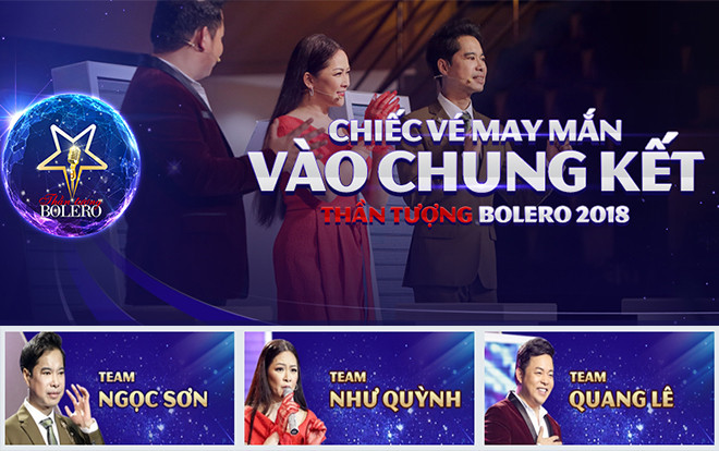 Chiếc vé may mắn - Cơ hội đặc biệt giúp thí sinh bị loại bước thẳng đến chung kết Thần tượng Bolero 2018 Ảnh 2