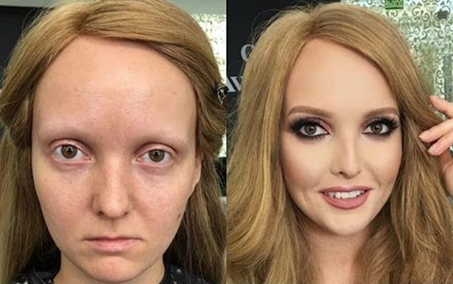 'Vịt hóa thiên nga' với vài đường make-up chỉ trong 3 phút Ảnh 2