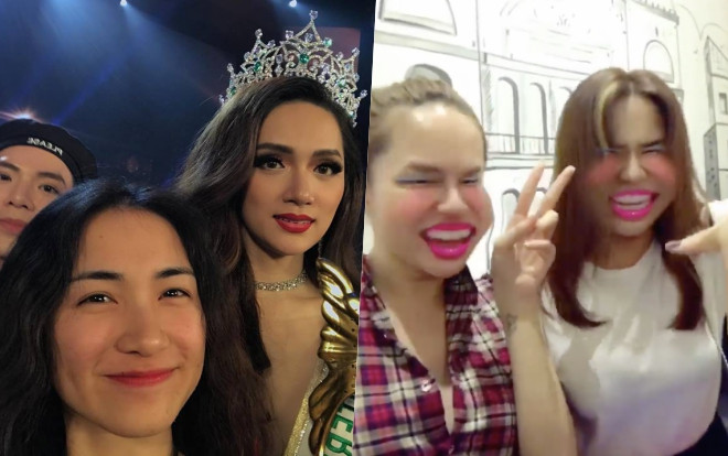 'Cười ngất' trước clip 'tự dìm' của Hoa hậu Hương Giang và 'công chúa hoa dâm bụt' Hoà Minzy Ảnh 2