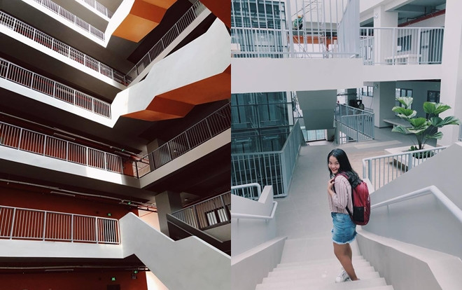 Ngắm cơ sở mới của ĐH Văn Lang: Đẹp như mơ hiện đại hết ý và chứa cả nghìn studio 'sống ảo' Ảnh 2