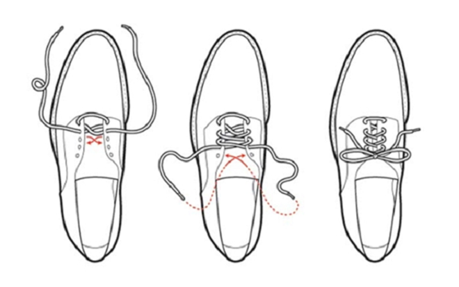 Đừng để rơi giày như thành viên Zero 9, quý ông hãy học cách thắt giày vừa chắc chắn vừa đẹp Ảnh 2