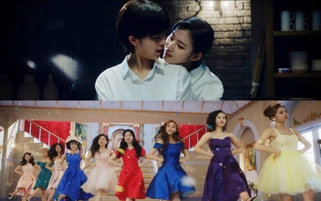 Comeback với MV đậm 'mùi' bách hợp, fan vẫn tranh cãi việc thay đổi concept cho TWICE Ảnh 2