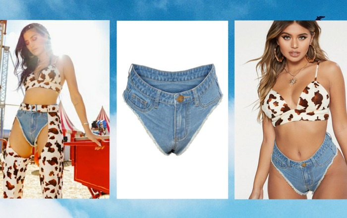 Nhận về bao chỉ trích, chiếc quần lót denim ‘khó đỡ’ vẫn được giới mộ điệu quan tâm Ảnh 2