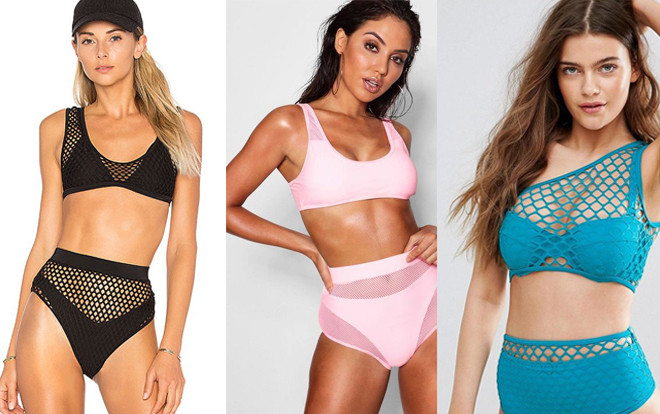 Bikini lưới chính là item được các cô nàng yêu biển cả gọi tên nhiều nhất trong mùa này Ảnh 2