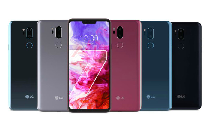 LG G7 lần đầu tiên lộ diện rõ nét, có tới 5 phiên bản màu máy khác nhau Ảnh 2
