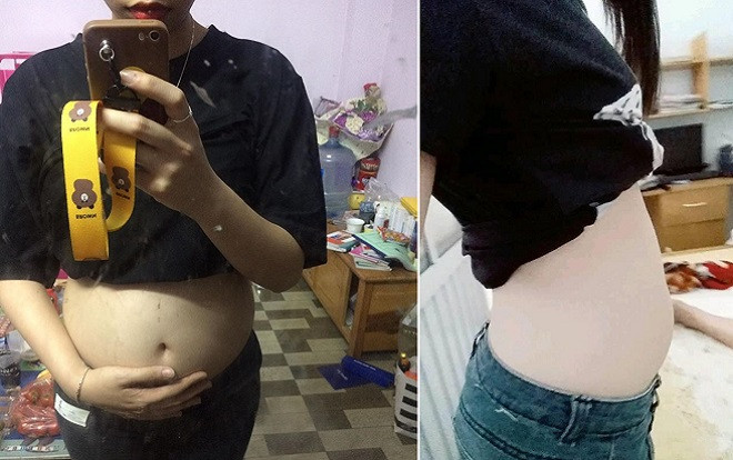 Khi các cô gái khoe bụng bầu 'mãi không đẻ': 'Con tớ giới tính trà sữa, bánh tráng trộn và bún vịt…' Ảnh 2