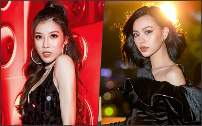 Trang Pháp nóng bỏng đối lập Tú Hảo cá tính với tóc mới tại sự kiện Ảnh 2