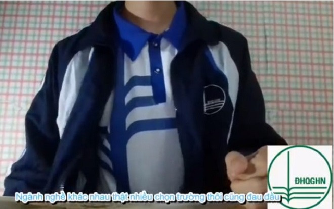 Nam sinh Đại học Công nghệ 'gây thương nhớ' với clip nhạc chế hướng dẫn chọn trường mùa thi Ảnh 2