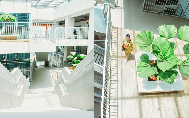 Nhìn trên mạng ảnh cơ sở mới ĐH Văn Lang đẹp thật đấy nhưng ngoài đời liệu có khác xa? Ảnh 2