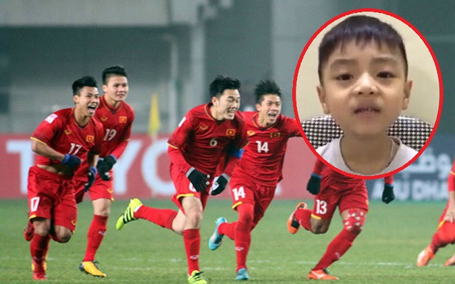 Dân mạng 'mắt chữ O mồm chữ A' nghe fan nhí đọc vanh vách tên các cầu thủ bóng đá Ảnh 2