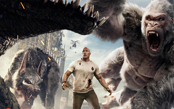 'Rampage': Trận chiến sống còn của con người với 3 loài siêu thú khổng lồ Ảnh 2