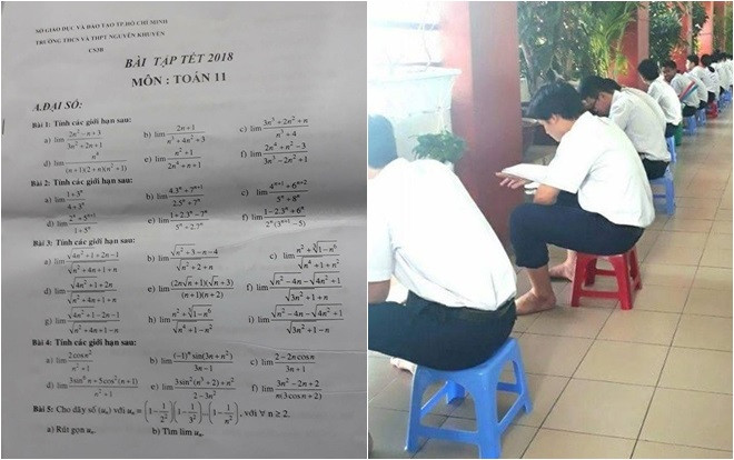 THCS và THPT Nguyễn Khuyến: 'Trường học như trại lính' Ảnh 2