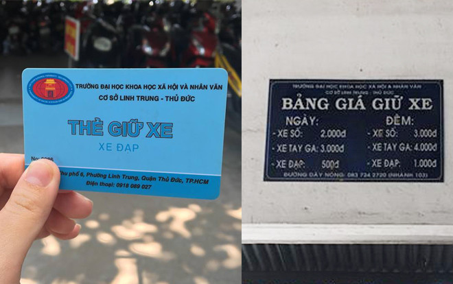 Đố bạn tìm ra chỗ nào có phí gửi xe rẻ như trường Đại học này, mỗi lần chi trả sinh viên chỉ mất có 500 đồng Ảnh 2