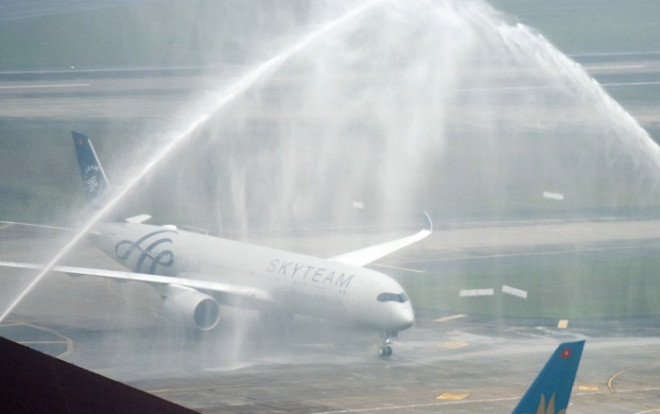 Vietnam Airlines đón siêu tàu bay A350 thứ 12 đặc biệt mang màu sắc riêng biệt Ảnh 2