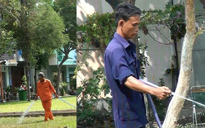 Tá hỏa vì dùng nước cống tưới công viên Ảnh 2