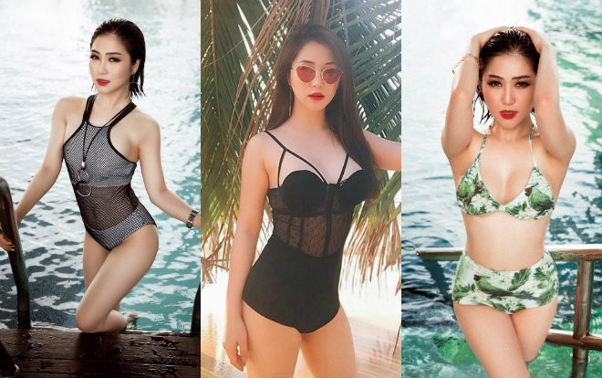 Dù chỉ cao '3 mét bẻ đôi' nhưng Hương Tràm vẫn dễ dàng 'hạ gục' cánh mày râu khi diện bikini nóng bỏng Ảnh 2